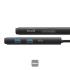 Baseus Lite Series 6-Port Type-C HUB Docking Station (Type-C to HDMI+USB3.0*2+PD+SD/TF)-Black